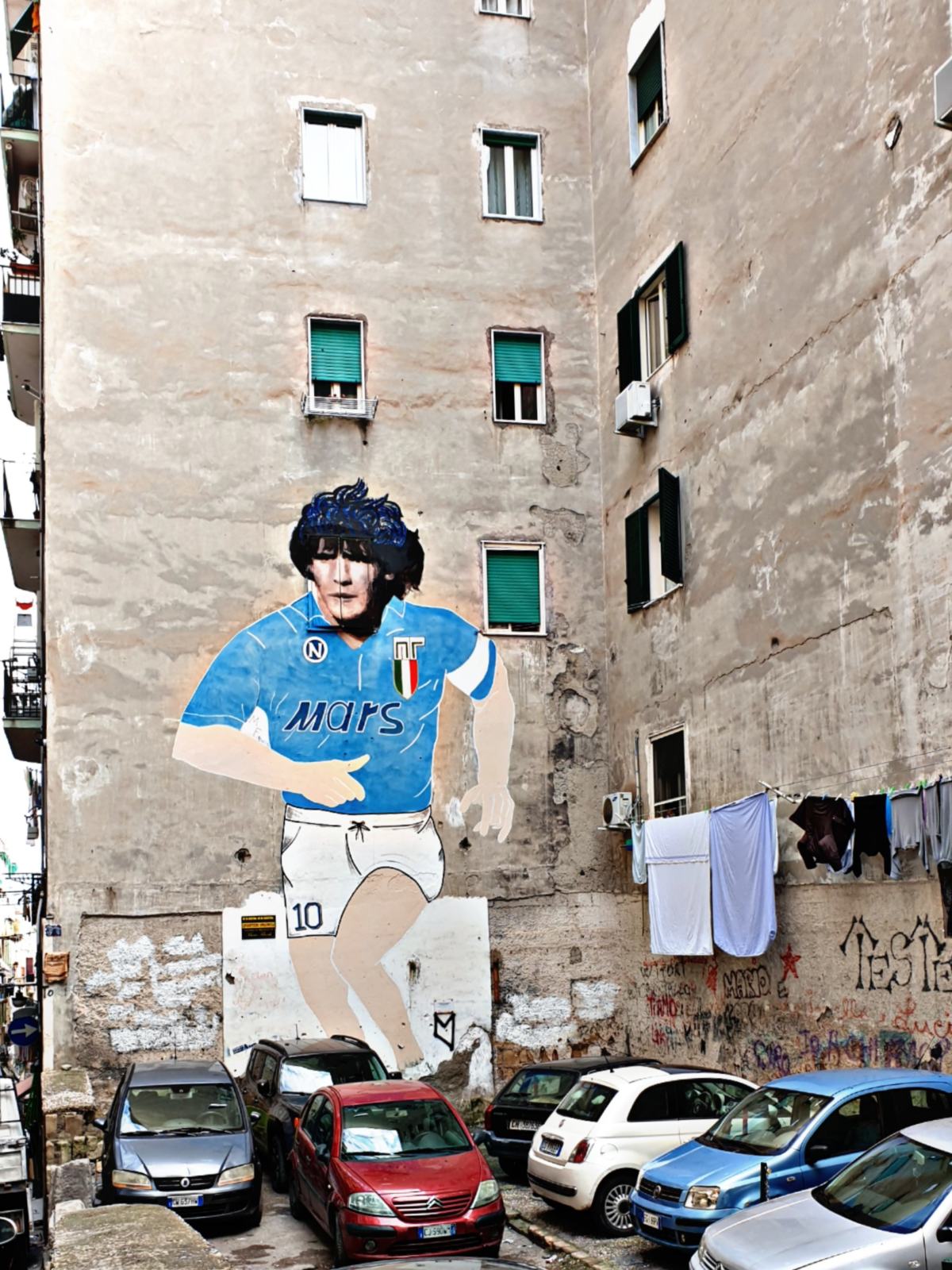 Maradona - Via Emanuele De Deo - Quartieri Spagnoli