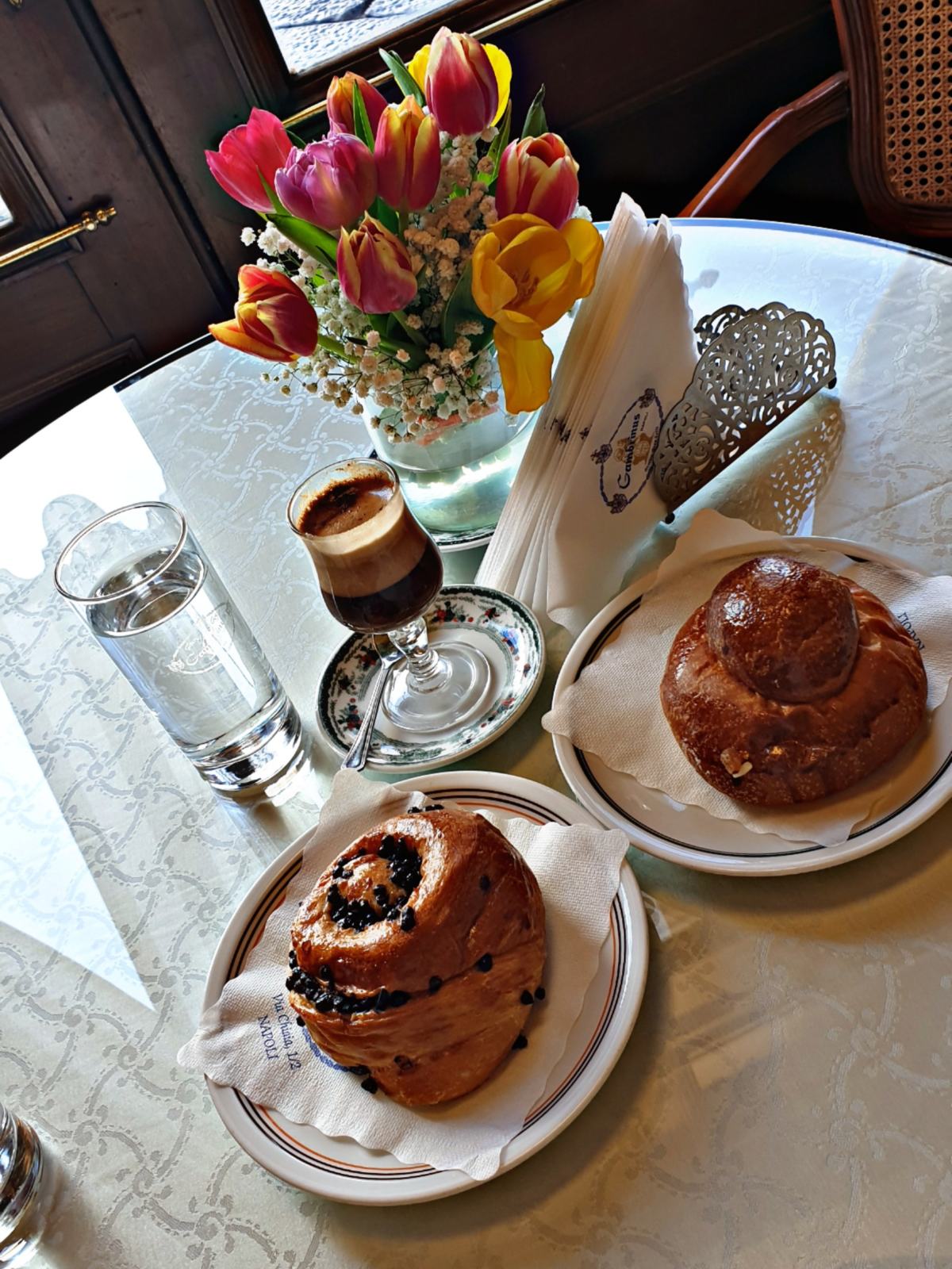 Colazione al Caffè Gambrinus