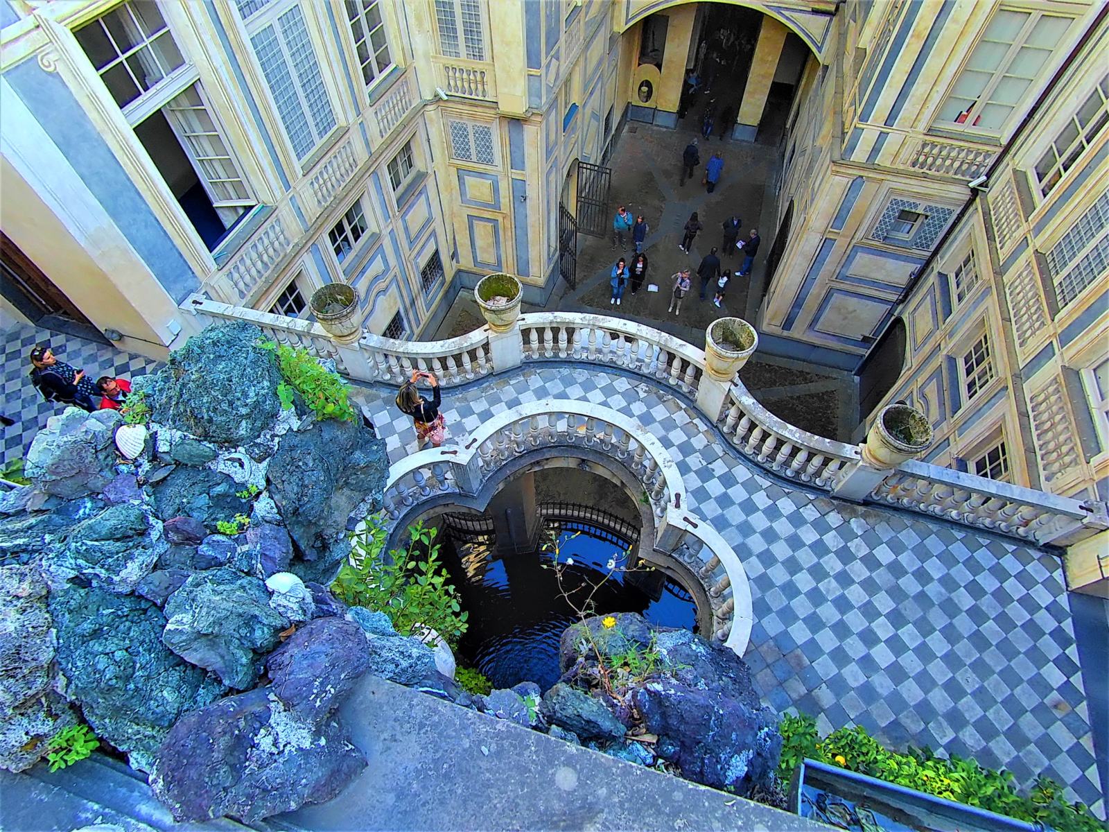 Palazzo Lomellini - Giardino a doppio livello