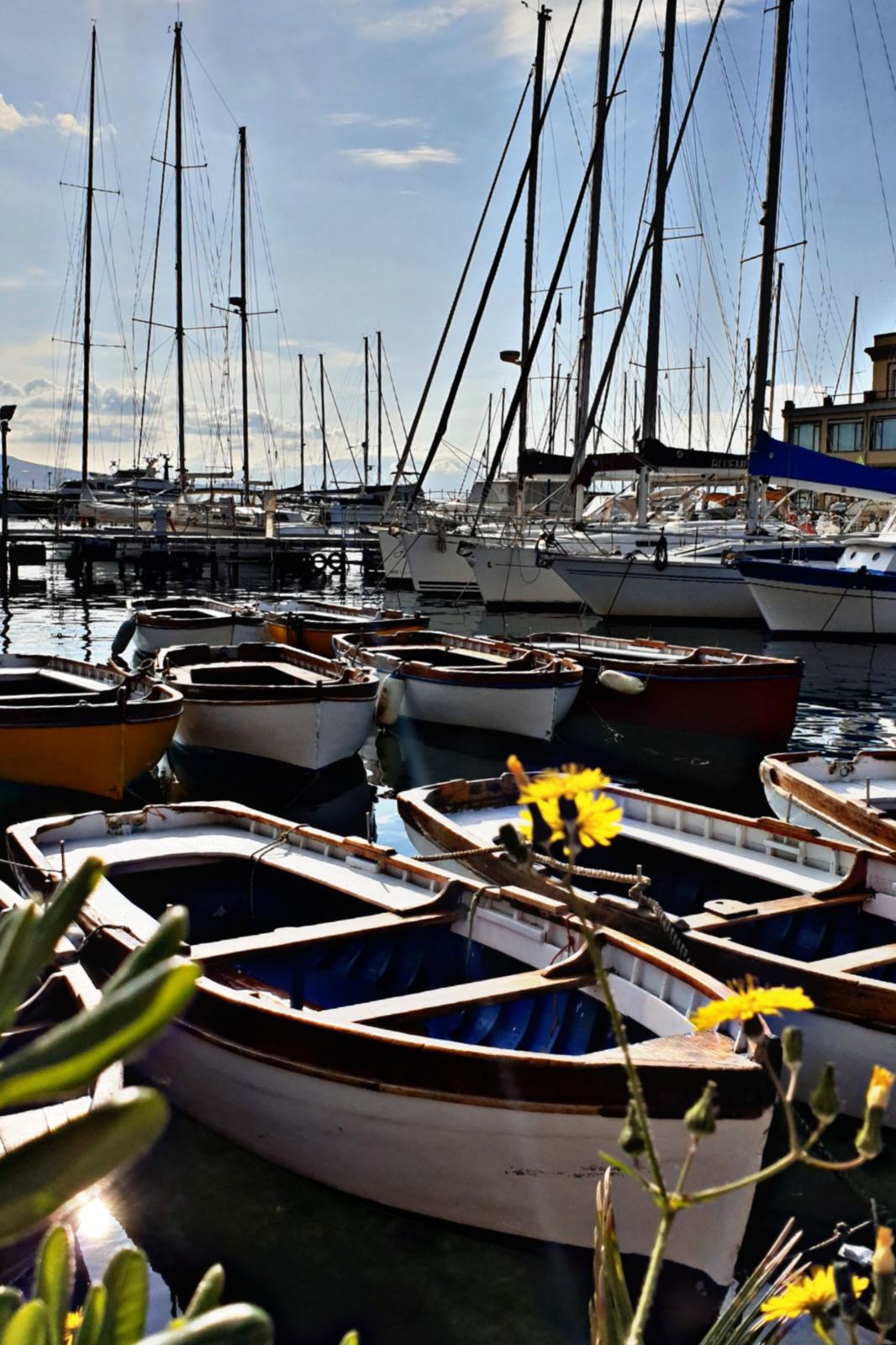 Barche a vela e gozzi