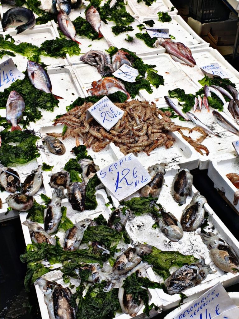 Pesce fresco - Mercato della Pignasecca