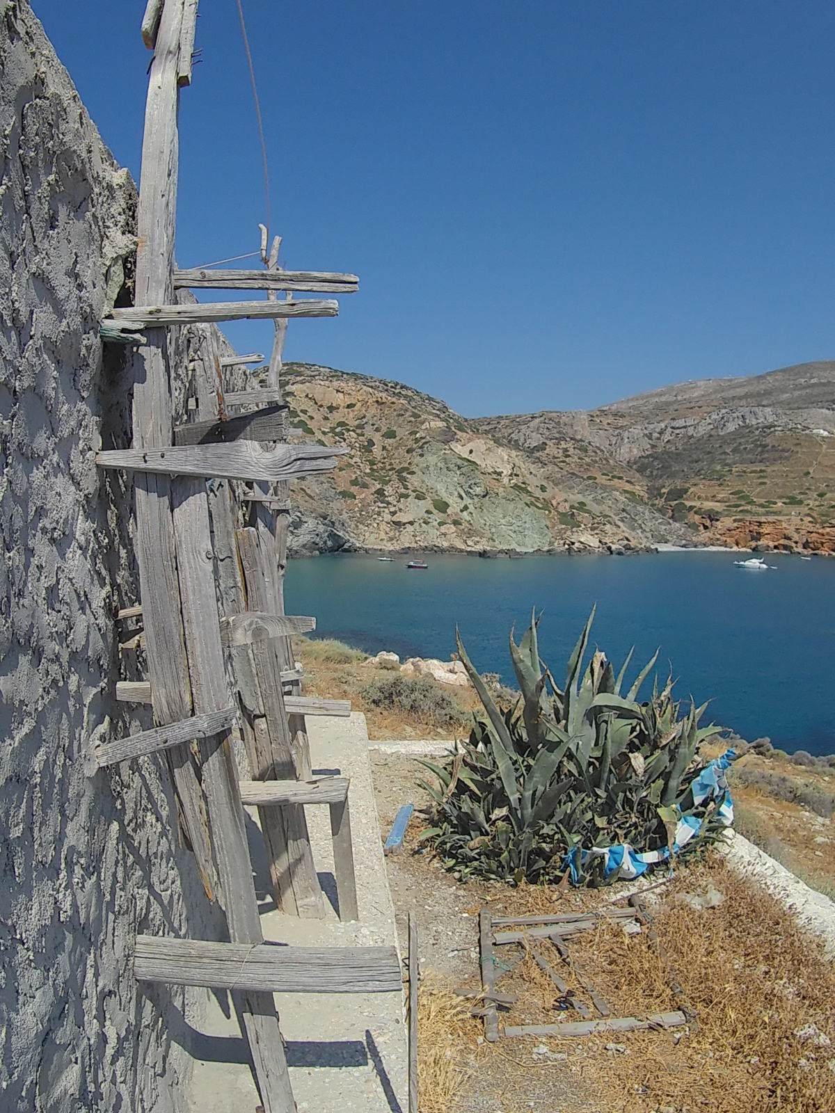 Vista dal sentiero tra Agali e Galifos