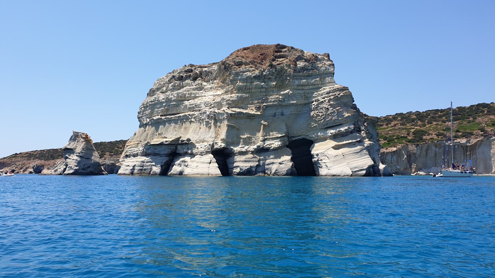 Le grotte dei pirati - Kleftiko - Milos