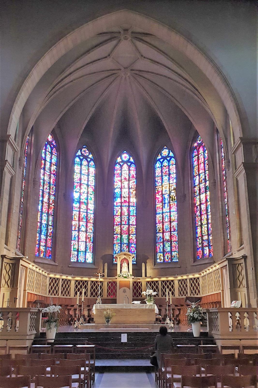 Interno Cattedrale Notre Dame