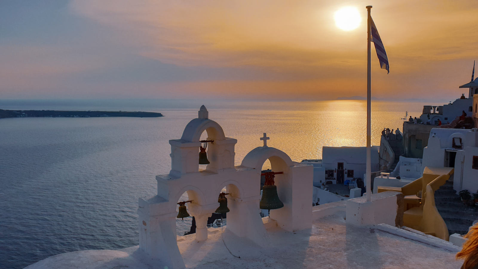 Tramonto dal Villaggio di Oìa