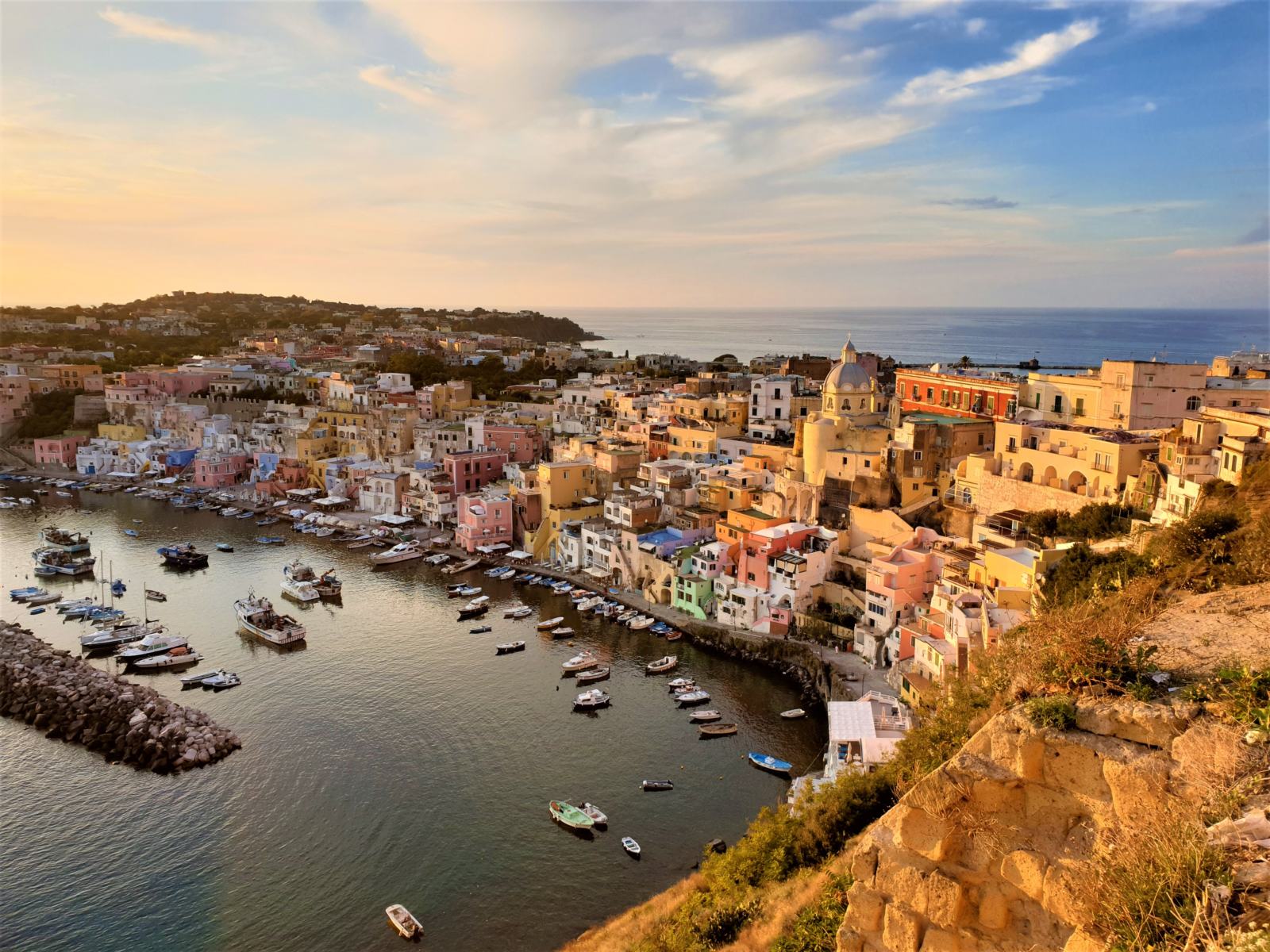 Marina di Corricella a Procida